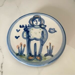 Farmer Round Trivet by M.A. Hadley